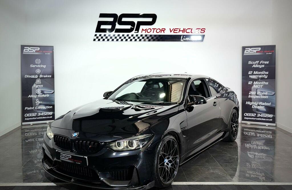 BMW M4 Bmw M4 2020 20 Reg 3.0 Biturbo Competition Dct E Black #2