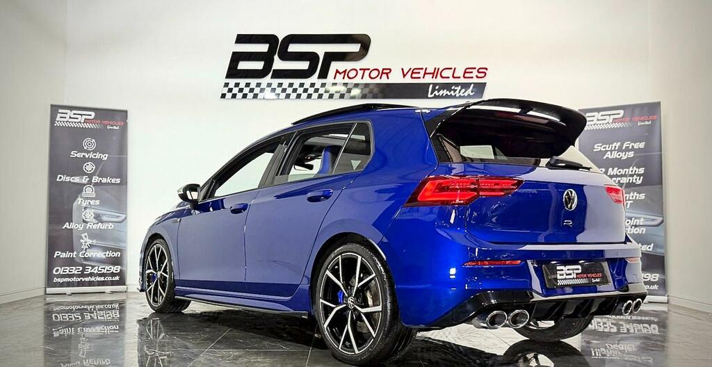 Volkswagen Golf Volkswagen Golf 2023 23 Reg 2.0 Tsi R Dsg 4Motio SM23OKV Blue #4