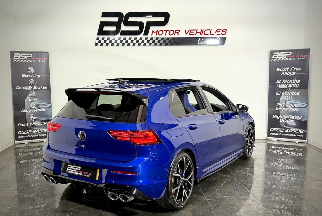 Volkswagen Golf Volkswagen Golf 2023 23 Reg 2.0 Tsi R Dsg 4Motio SM23OKV Blue #5
