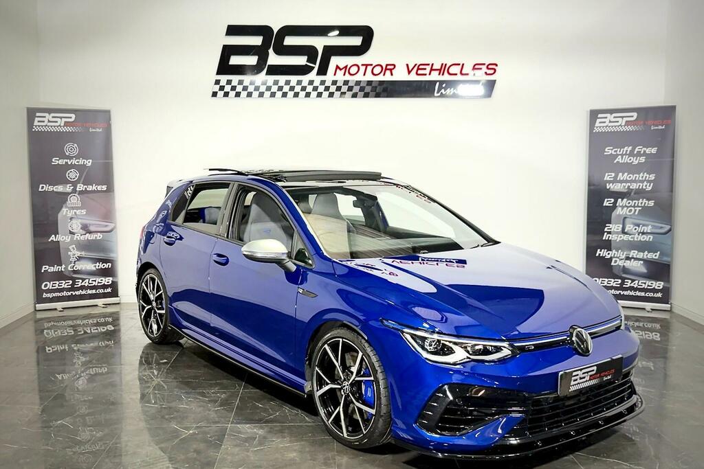 Volkswagen Golf Volkswagen Golf 2023 23 Reg 2.0 Tsi R Dsg 4Motio SM23OKV Blue