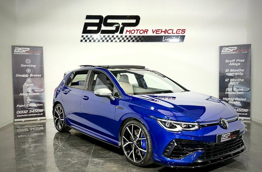 Volkswagen Golf Volkswagen Golf 2023 23 Reg 2.0 Tsi R Dsg 4Motio SM23OKV Blue #6