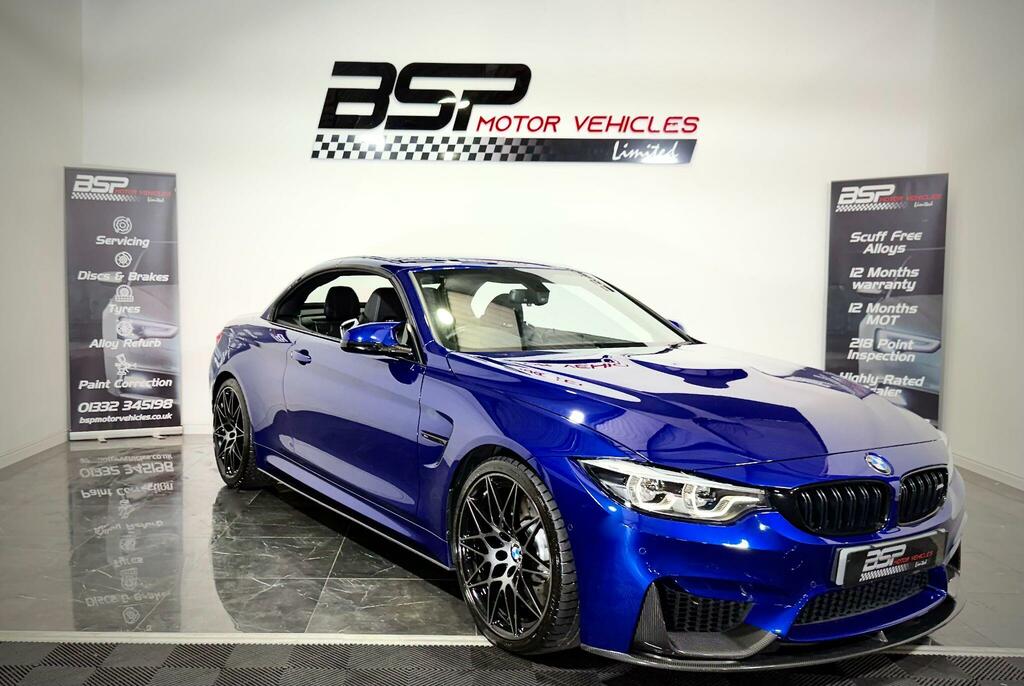 BMW M4 Bmw M4 2020 20 Reg 3.0 Biturbo Gpf Competition D Blue