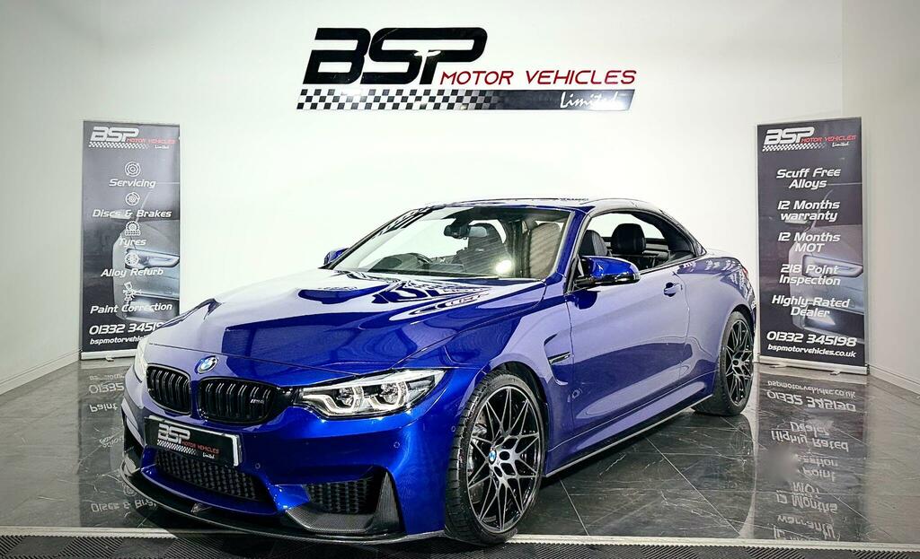 BMW M4 Bmw M4 2020 20 Reg 3.0 Biturbo Gpf Competition D Blue #2
