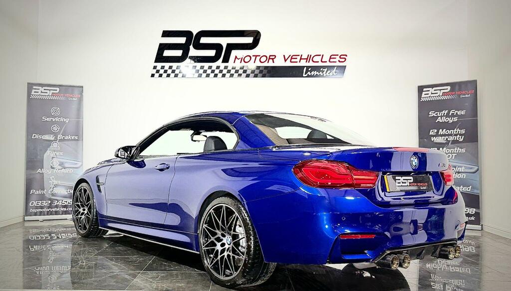 BMW M4 Bmw M4 2020 20 Reg 3.0 Biturbo Gpf Competition D Blue #3