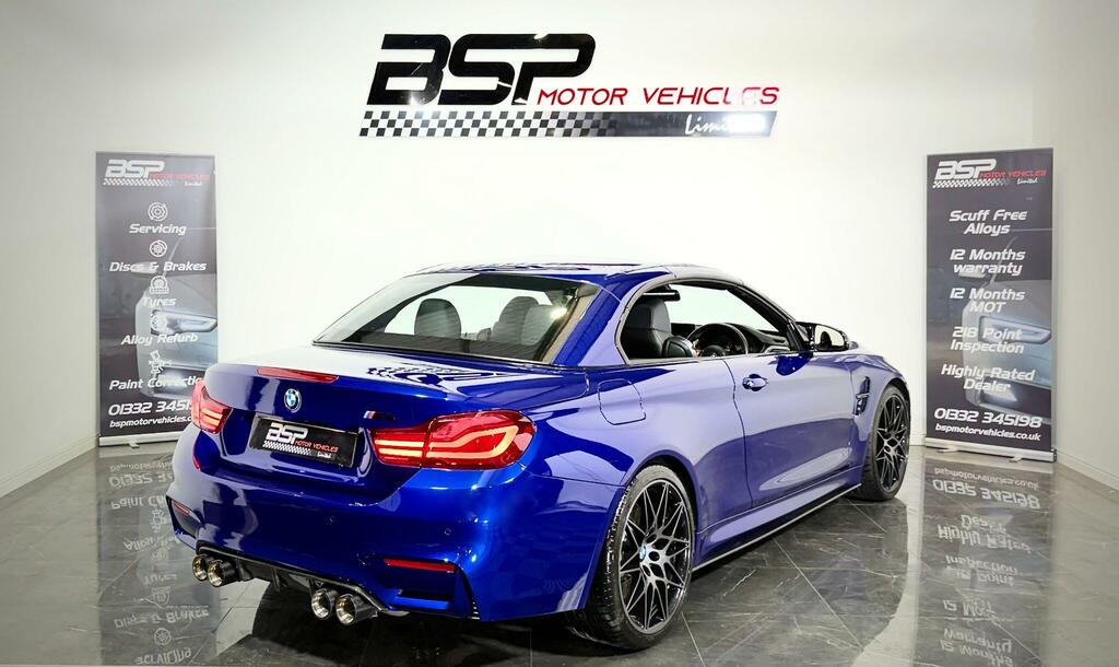 BMW M4 Bmw M4 2020 20 Reg 3.0 Biturbo Gpf Competition D Blue #4
