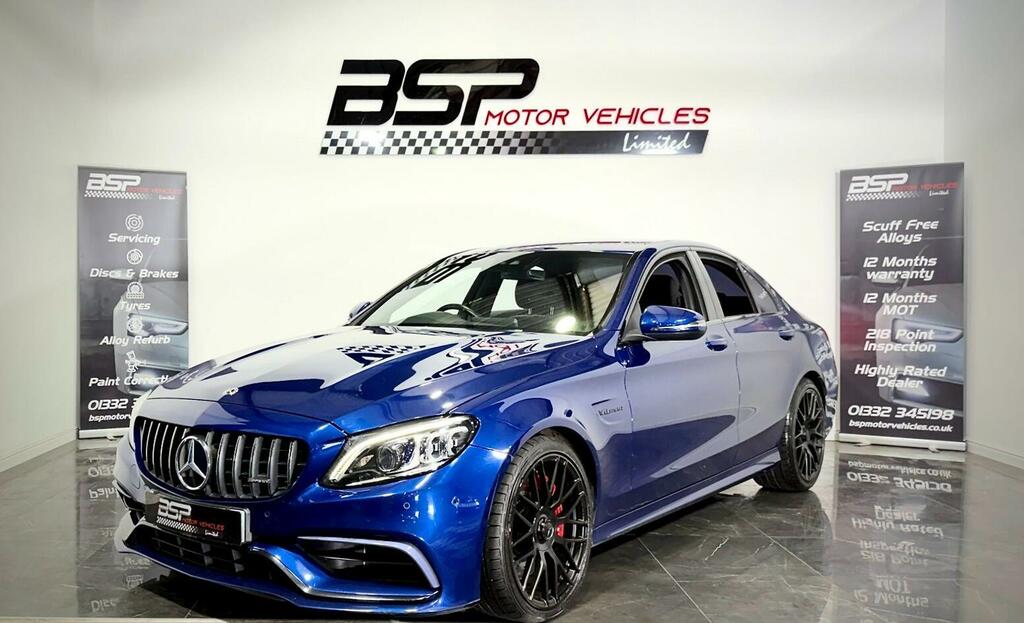 Mercedes-Benz C Class Mercedes-benz C Class 2018 68 Reg 4.0 C63 V8 Bit Blue #2