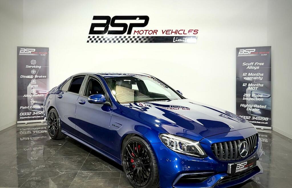 Mercedes-Benz C Class Mercedes-benz C Class 2018 68 Reg 4.0 C63 V8 Bit Blue