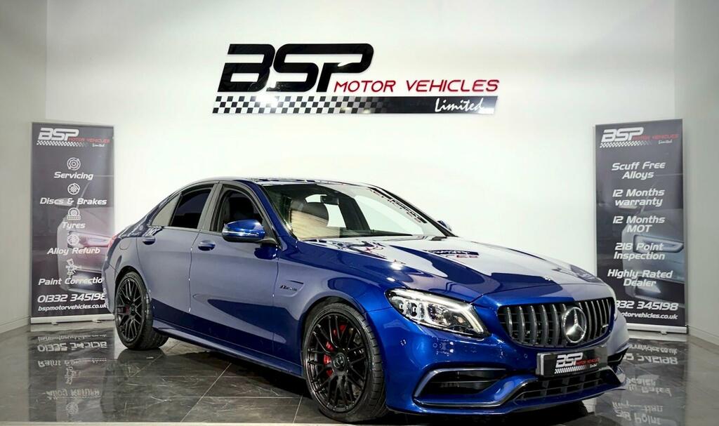 Mercedes-Benz C Class Mercedes-benz C Class 2018 68 Reg 4.0 C63 V8 Bit Blue #5
