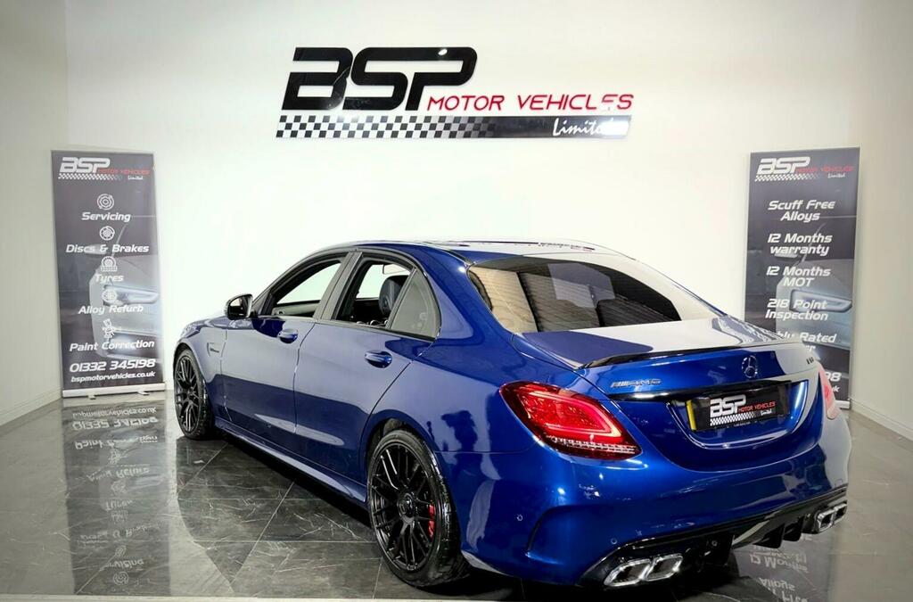 Mercedes-Benz C Class Mercedes-benz C Class 2018 68 Reg 4.0 C63 V8 Bit Blue #3