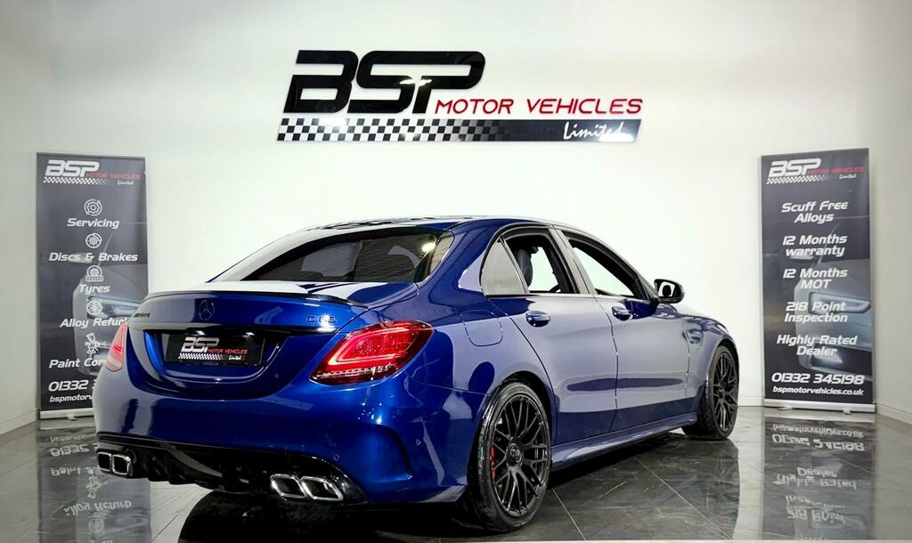 Mercedes-Benz C Class Mercedes-benz C Class 2018 68 Reg 4.0 C63 V8 Bit Blue #4