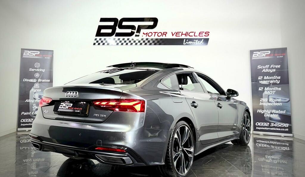Audi A5 Audi A5 2021 21 Reg 2.0 Tdi 35 Edition 1 Sportba Grey #5