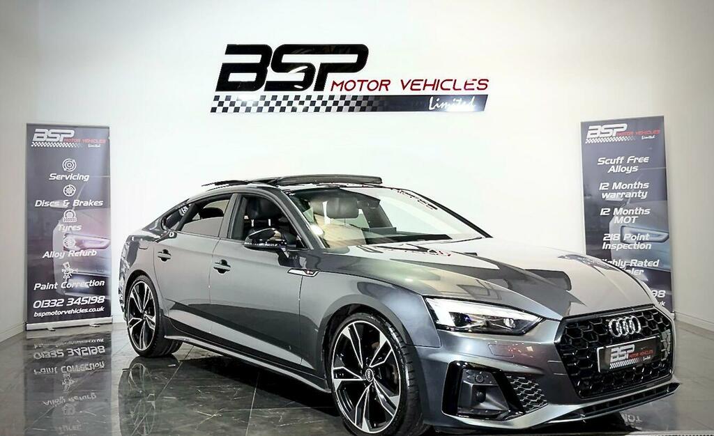 Audi A5 Audi A5 2021 21 Reg 2.0 Tdi 35 Edition 1 Sportba Grey #6