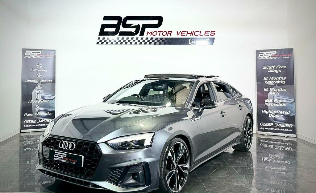 Audi A5 Audi A5 2021 21 Reg 2.0 Tdi 35 Edition 1 Sportba Grey #2
