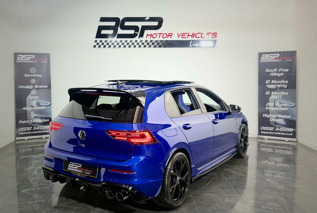 Volkswagen Golf Volkswagen Golf 2024 73 Reg 2.0 Tsi R Dsg 4Motio Blue #3