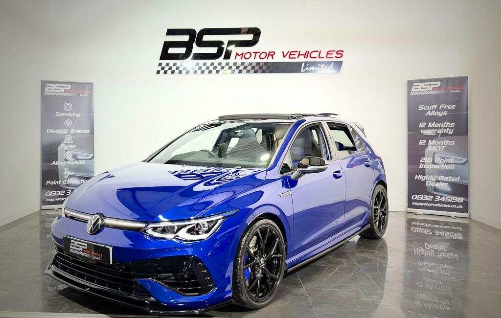 Volkswagen Golf Volkswagen Golf 2024 73 Reg 2.0 Tsi R Dsg 4Motio Blue #2