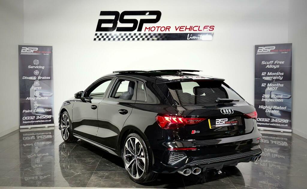 Audi S3 Audi S3 2021 21 Reg 2.0 Tfsi Vorsprung Sportback Black #4