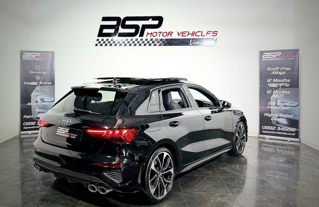 Audi S3 Audi S3 2021 21 Reg 2.0 Tfsi Vorsprung Sportback Black #3