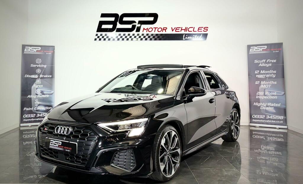 Audi S3 Audi S3 2021 21 Reg 2.0 Tfsi Vorsprung Sportback Black #2