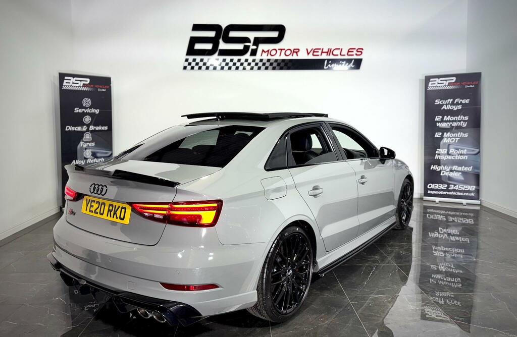 Audi S3 Audi S3 2020 20 Reg 2.0 Tfsi Black Edition S Tro Grey #4