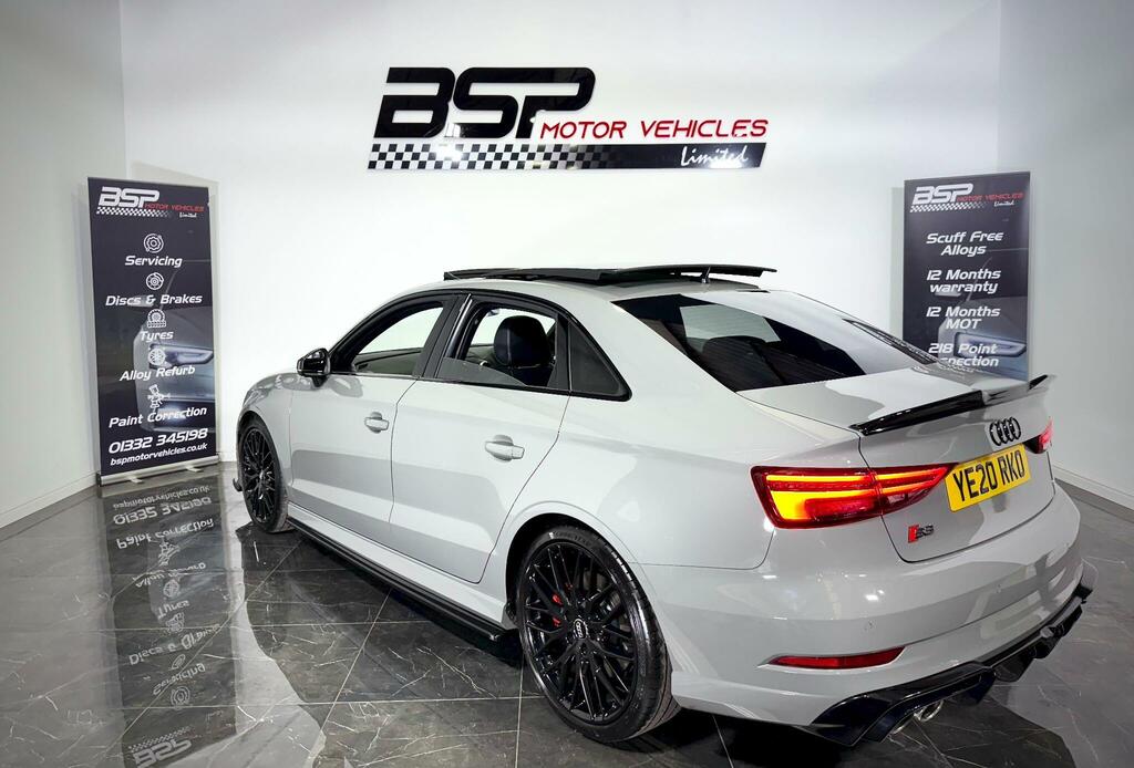 Audi S3 Audi S3 2020 20 Reg 2.0 Tfsi Black Edition S Tro Grey #3