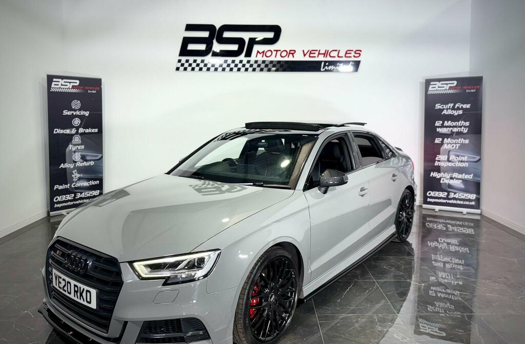 Audi S3 Audi S3 2020 20 Reg 2.0 Tfsi Black Edition S Tro Grey #2