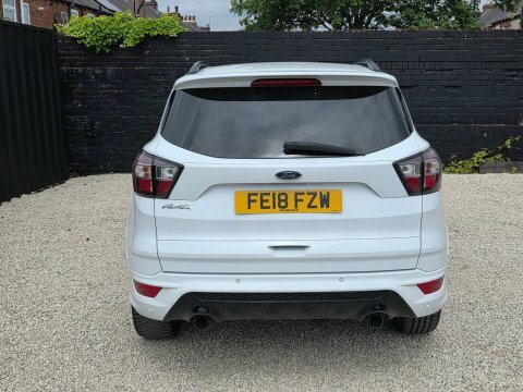 Ford Kuga 2.0 Tdci Ecoblue FE18FZW White #5