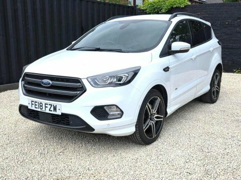 Ford Kuga 2.0 Tdci Ecoblue FE18FZW White #3