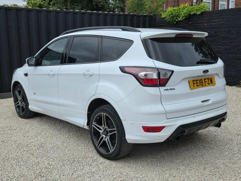 Ford Kuga 2.0 Tdci Ecoblue FE18FZW White #6