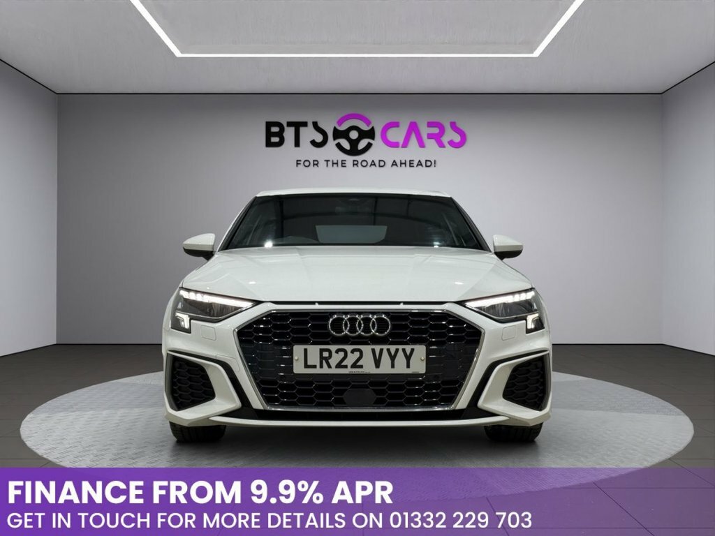 Audi A3 1.5L S Line LR22VYY White #4