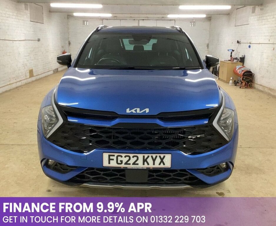 Kia Sportage 1.6L Gt-line FG22KYX Blue #4