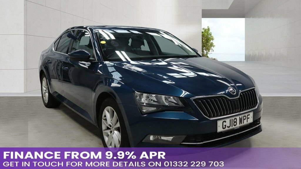 Skoda Superb 1.4L Se Technology Blue #4
