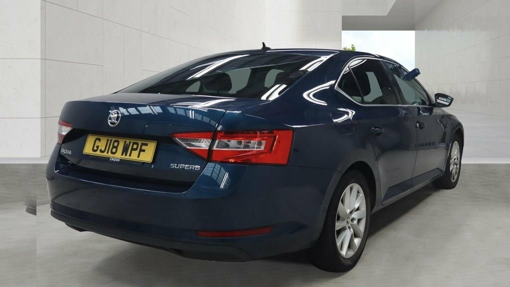 Skoda Superb 1.4L Se Technology Blue #3
