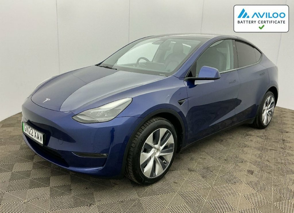 Tesla Model Y Suv Blue