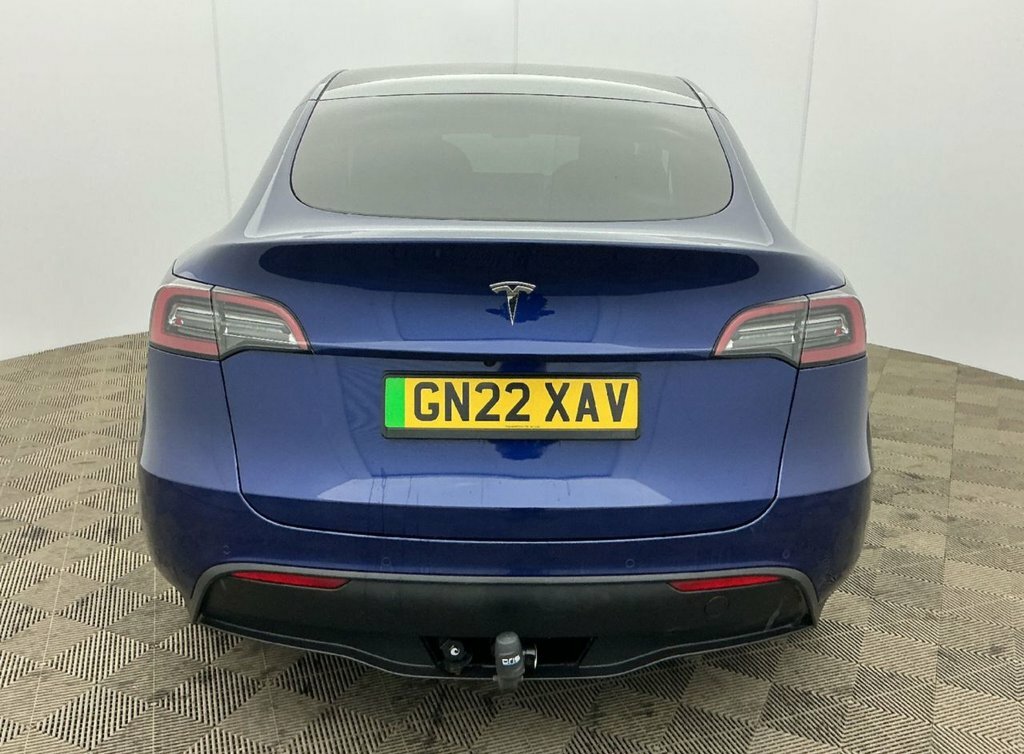 Tesla Model Y Suv Blue #5