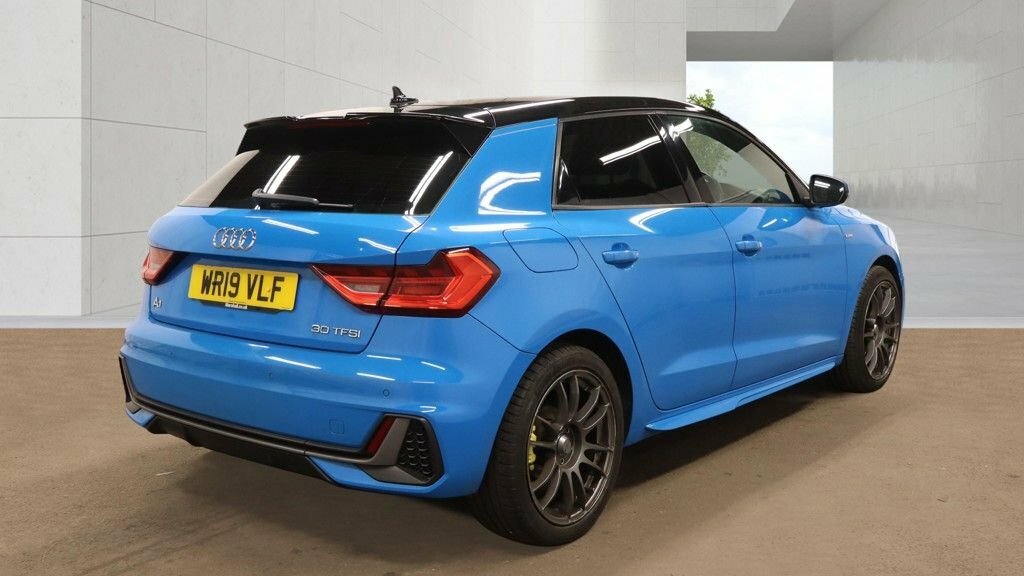Audi A1 1L S Line Blue #3