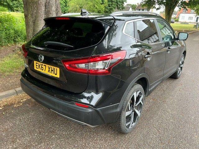 Nissan Qashqai 1.2 Dig-t Tekna Euro 6 Ss EK67XHU Black #4