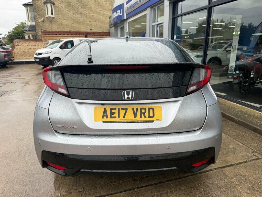 Honda Civic 1.4 I-vtec Se Plus Navi Euro 6 Ss AE17VRD Grey #5