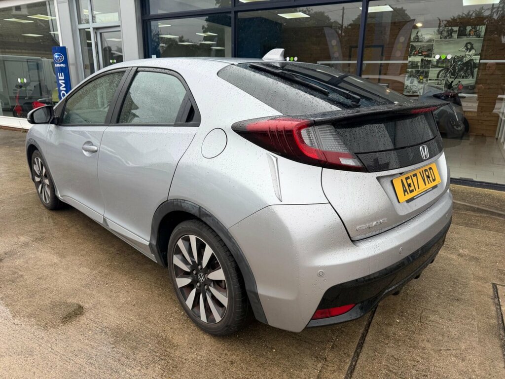 Honda Civic 1.4 I-vtec Se Plus Navi Euro 6 Ss AE17VRD Grey #3