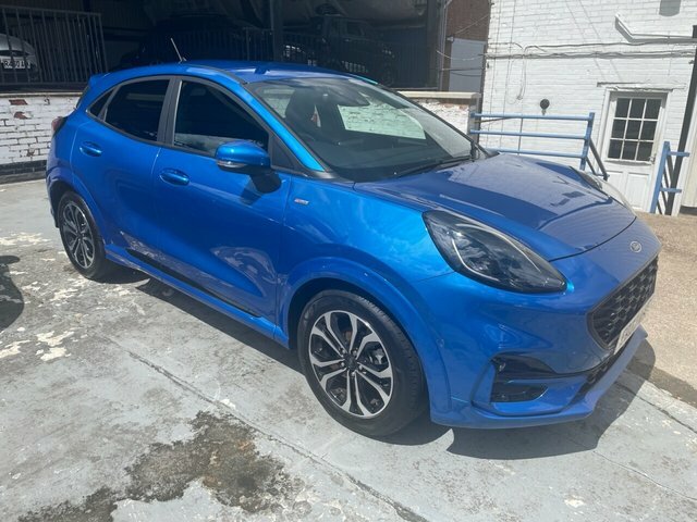 Ford Puma 2023 1.0T Ecoboost Mhev St-line Suv Hyb EO23WYF Blue