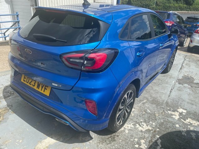 Ford Puma 2023 1.0T Ecoboost Mhev St-line Suv Hyb EO23WYF Blue #4