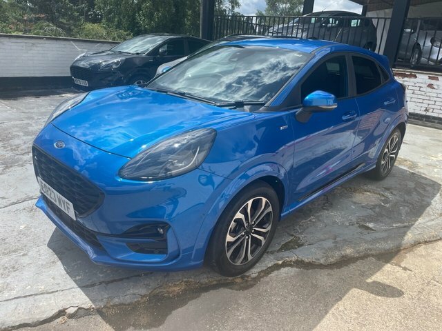 Ford Puma 2023 1.0T Ecoboost Mhev St-line Suv Hyb EO23WYF Blue #2