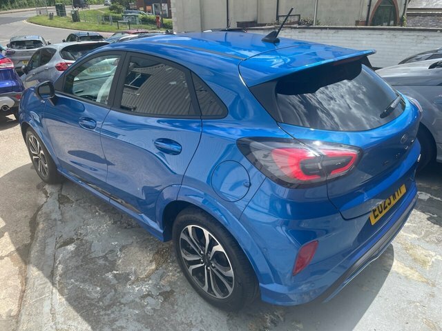 Ford Puma 2023 1.0T Ecoboost Mhev St-line Suv Hyb EO23WYF Blue #3