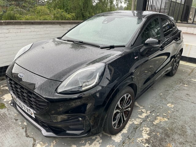 Ford Puma 2020 1.0T Ecoboost Mhev St-line Suv Man Black