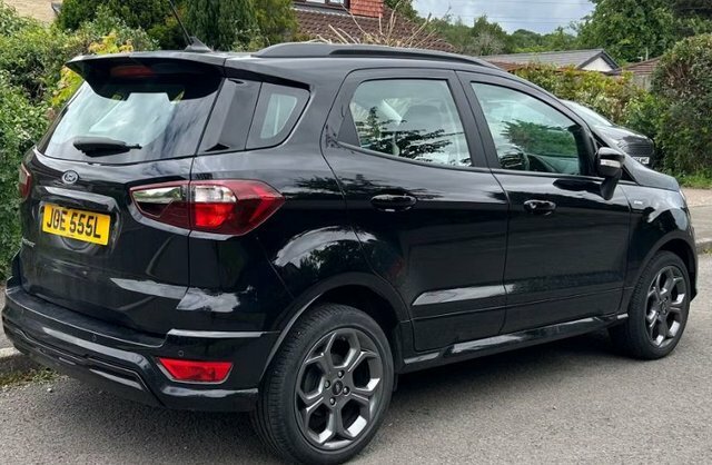 Ford Ecosport 2022 1.0T Ecoboost Gpf St-line Suv Manu Black #4