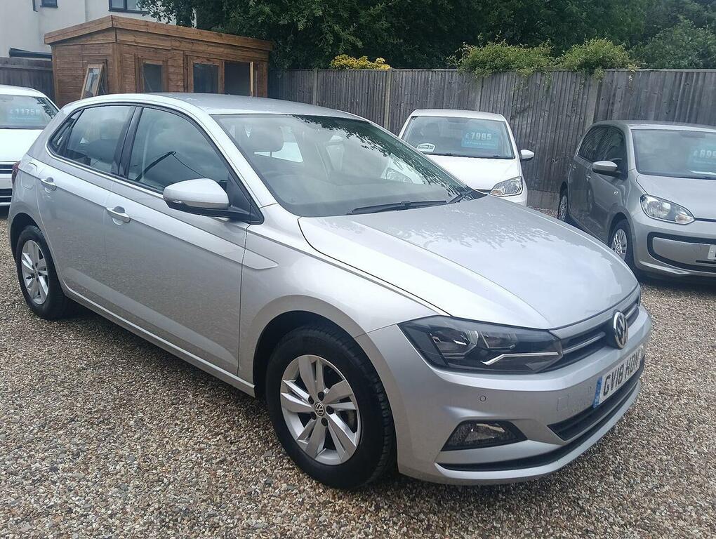 Volkswagen Polo 1.0 Tsi Se Hatchback Dsg Euro 6 Ss Silver