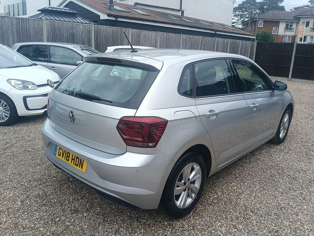 Volkswagen Polo 1.0 Tsi Se Hatchback Dsg Euro 6 Ss Silver #5
