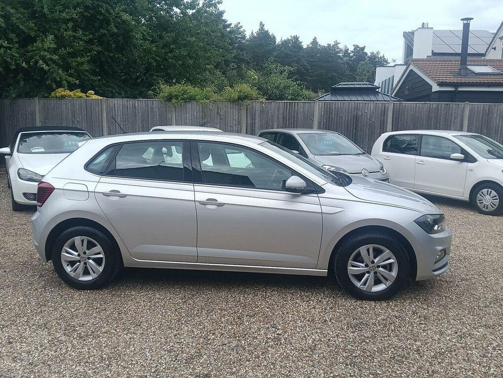 Volkswagen Polo 1.0 Tsi Se Hatchback Dsg Euro 6 Ss Silver #4