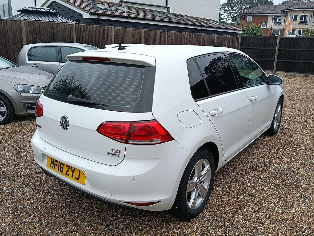 Volkswagen Golf 1.4 Tsi Bluemotion Tech Match Edition Hatchback MF16ZYJ White #5