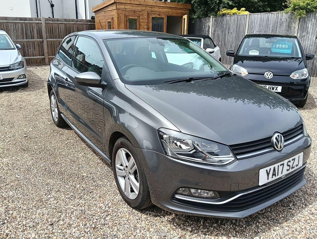 Volkswagen Polo Hatchback 1.0 Bluemotion Tech Match Edition 2017 Grey #2