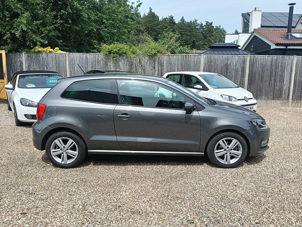 Volkswagen Polo Hatchback 1.0 Bluemotion Tech Match Edition 2017 Grey #4